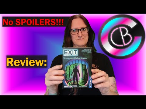 EXIT: the haunted roller coaster - a BOARD GAME REVIEW (spoiler free)