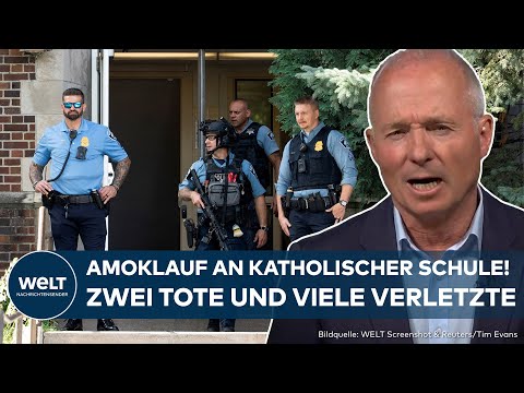 BLUTBAD IN MINNEAPOLIS: Mann eröffnet Feuer während Kindergottesdienst! Zwei Schüler getötet