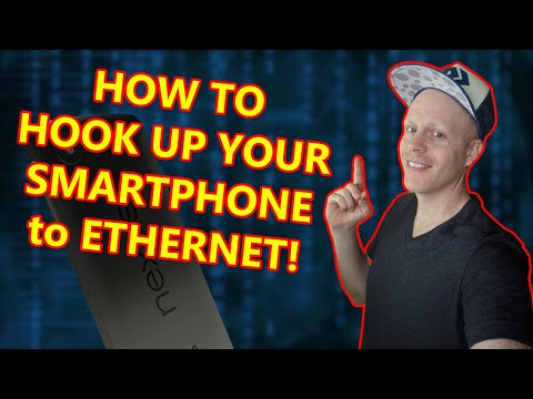 HOW TO HOOK UP YOUR SMARTPHONE TO ETHERNET! GET FASTER INTERNET THROUGH A WIRED CONNECTION ON PHONES