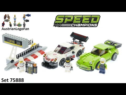Vidéo LEGO Speed Champions 75888 : Porsche 911 RSR et 911 Turbo 3.0