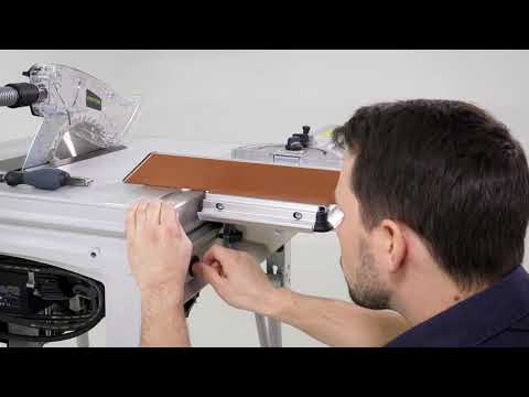 TKS 80 Quick Guide - Installation sliding table