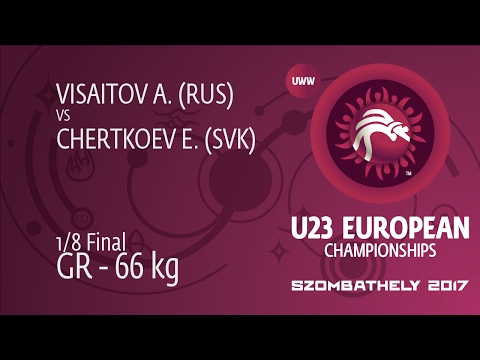 1/8 GR - 66 kg: A. VISAITOV (RUS) df. E. CHERTKOEV (SVK) by TF, 11-0