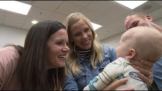 Meeting one of our angels!! 💗