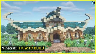 Minecraft How to Build an Elven House (Tutorial)