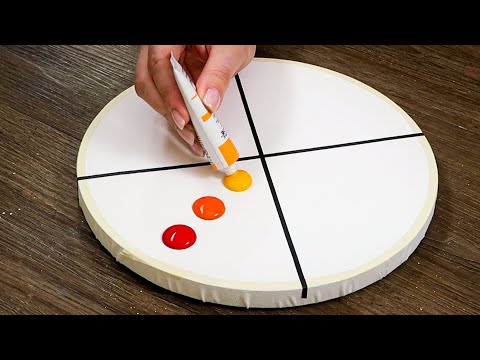 Acrylic Gradient Magic: How to Blend Like a Pro!