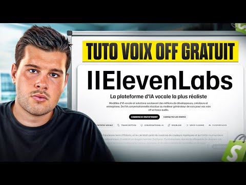 Comment Faire une Bonne Voix OFF Gratuitement avec ElevenLabs en 4 Étapes ? (Tutoriel)