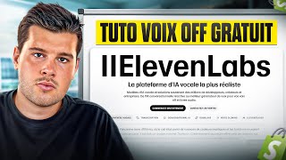 Comment Faire une Bonne Voix OFF Gratuitement avec ElevenLabs en 4 Étapes ? (Tutoriel)
