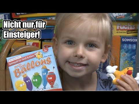 Meine fünf Ballons (Amigo Spiele) - ab 3 Jahre - einfache Regeln!