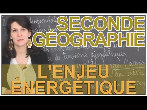 The Energy Challenge - History-Geography - Second Year - Les Bons Profs
