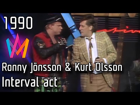 Melodifestivalen 1990 – Ronny Jönsson & Kurt Olsson – Interval act