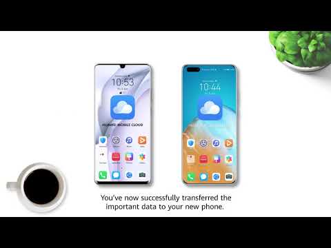 HUAWEI Mobile Cloud: How to transfer data from your old phone to new phone?