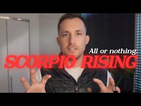scorpio rising: most intense placement (no in-between)