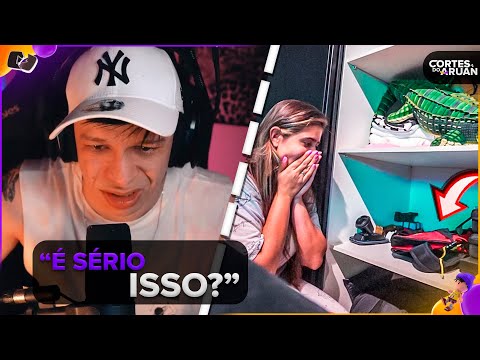 ARUAN REAGE: PASSEI UMA NOITE NA CASA DO MEU NAMORADO E DESCOBRI ALGO (DANI NOBREGA)-Cortes do Aruan