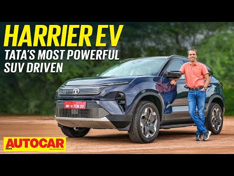 Tata Harrier EV review - The 313hp all-electric Tata SUV | First Drive | Autocar India