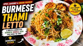 Burmese Thami Letto Recipe – Spicy, Savoury & Full of Umami Flavour