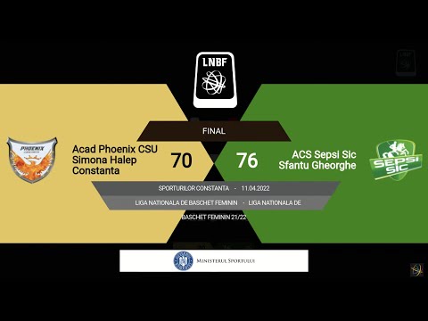 LNBF 2021-2022: Phoenix CSU Simona Halep Constanța - Sepsi SIC Sfântu Gheorghe (PLAY-OFF 2, GAME 3)