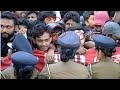 SriLanka Police Use An All Women Police Constables WPC S Barrier During University Protests