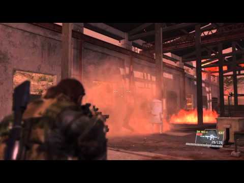 MGS5 How To Beat Man On Fire Mission 20 (All ways)