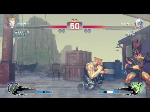 SSF4: ACE E I RI N (Guiile) VS GiPie (El Fuerte)