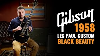 1958 Gibson Les Paul Custom Black Beauty | CME Vintage Demo | Joel Bauman