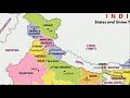 New Political Map Of India Ladakh Map J K Map