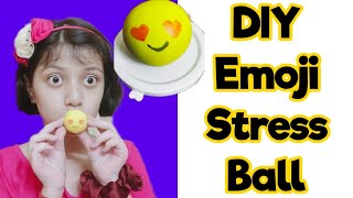 DIY Emoji Stress Ball//Viral Tiktok Fidget Toys//S