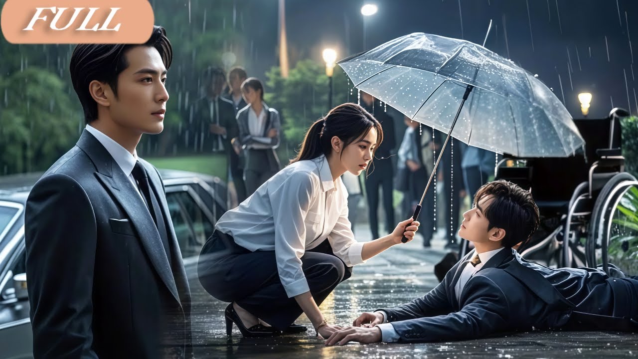 Everyone Laughs Disabled Man Is A Loser! But Poor Girl Rush Out Save Him!Unware He’s A CEO&Love Her!