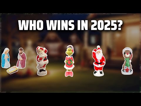 Blow Mold Plastic Santa
