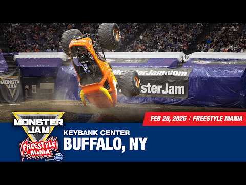 Monster Jam: Buffalo, NY - 1 (Full Event) | Feb 20, 2026 | Freestyle Mania