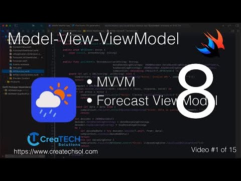 SwiftUI Weather App 8: Forecast ViewModel thumbnail