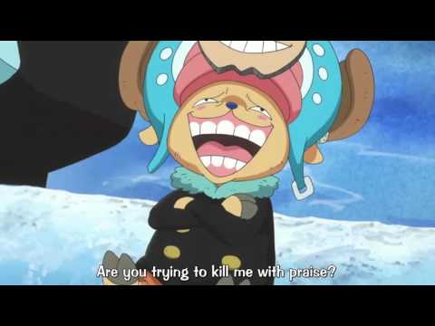 Nico Robin isn't a fan of "Franky as Chopper" (ONE PIECE Episode 591)