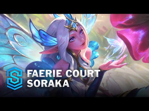 Faerie Court Soraka Skin Spotlight - League of Legends