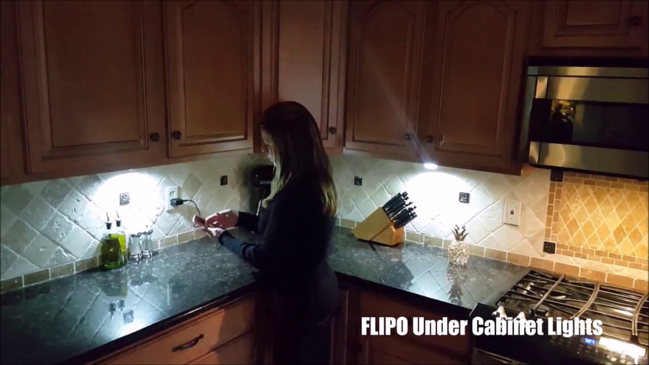 Video 1 Flipo Motion Sensor LED Under Cabinet Light