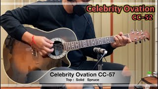 Video thumbnail for Celebrity Ovation CC 57 by top acoustic