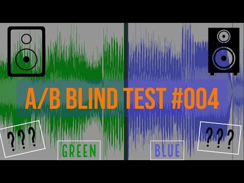 Blind A/B Speaker Test #004 - Blue vs. Green