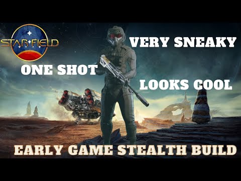 Early game stealth build | Starfield Builds | Starfield Beginner Tips & Tricks