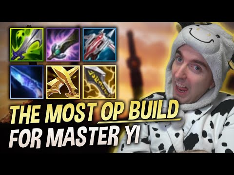 I'VE FOUND THE MOST OP BUILD FOR MASTER YI! - COWSEP