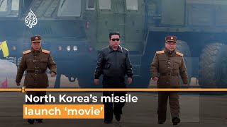 North Korea’s blockbuster movie-style video of banned missile launch