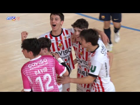 Resum Barça   Covisa Manresa FS (Divisió d'Honor Cadet FS)