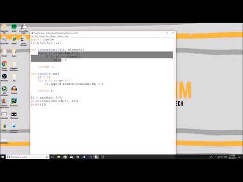 Linear Search Algorithm Python Example and Code