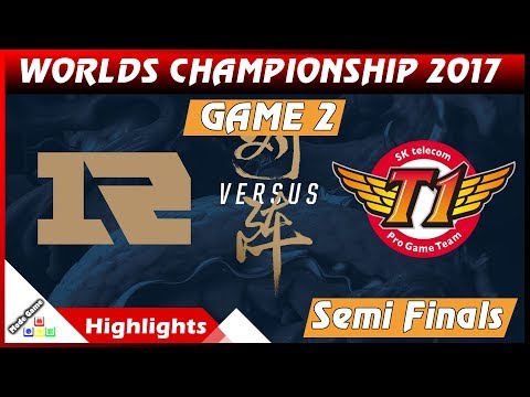SKT vs RNG Highlights Game 2 World Championship 2017 Semi Finals