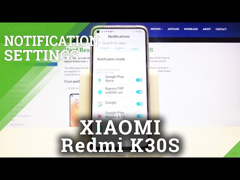 How to Personalize Notifications in Xiaomi Redmi K30s - Manage Notification Settings