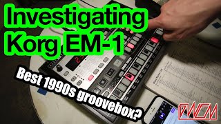 Video thumbnail for Investigating the Korg Electribe EM-1 by gwEm’s gwEmbassy