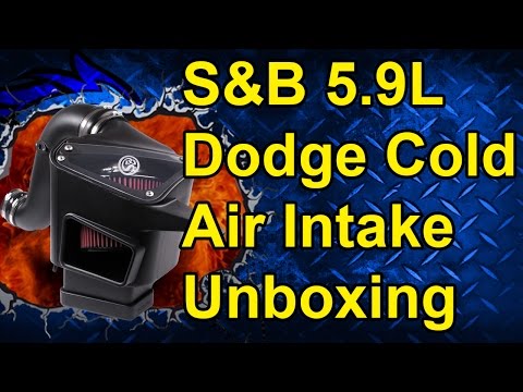 S&B Cold Air Intake Unboxing: 03-07 Dodge 5.9L Cummins #75-5047