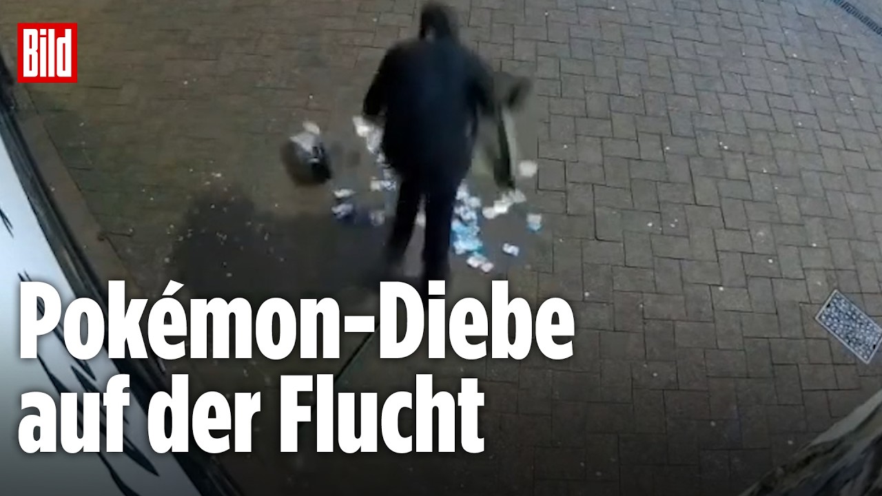 EINBRUCHSERIE IN ENGLAND: Täter stehlen gezielt Pokémon-Karten im Wert von 11.500 Euro