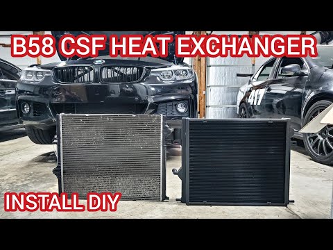 CSF B58 Heat Exchanger DIY