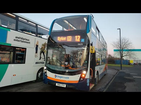Stagecoach Busways: Dennis E40D ADL Enviro400MMC 10635/SN16 OYA