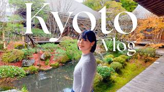 【京都vlog】24時間で巡る京都旅行｜祇園グルメと歴史ある洋館カフェ、紅葉の永観堂