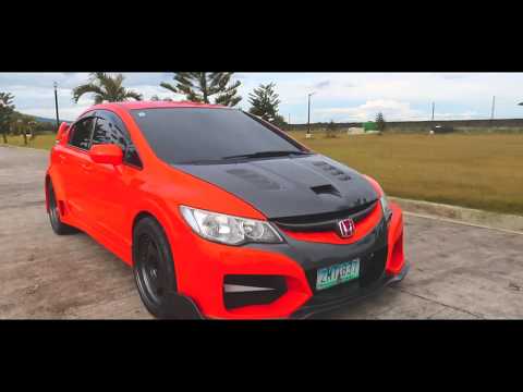 8th Gen Honda Civic Fd (TypeR 15 wide body kit)