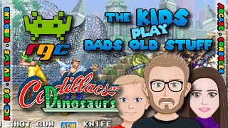 The Kids Play Dad's Old Stuff - Cadillacs and Dinosaurs (1993) - #Arcade #JAMMA #Capcom